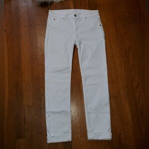 Hudson Bacara Crop Straight Cuffed Jeans